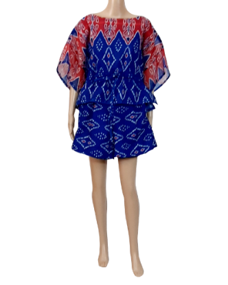 Picture of Melynas Kaftan Top and Shorts